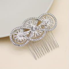 Bridal Rhinestone Hair Comb Head Jewelry for Wedding