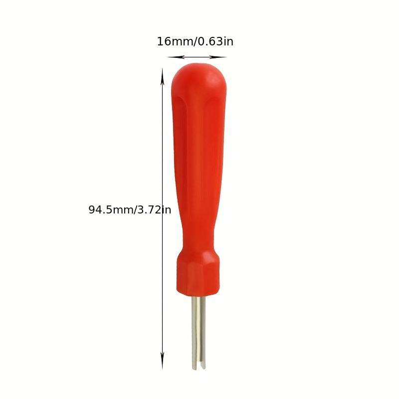 5pcs Valve Cores + Remover Tool for Car Bicycle Tyre Tire Repair