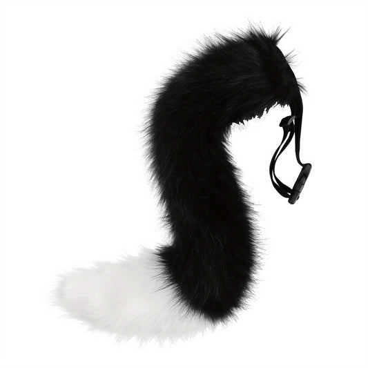 Adjustable Plush Beast Tail for Cosplay Party Props