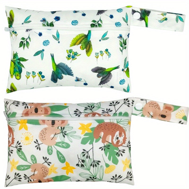 2pcs Mini Washable Storage Bag Sanitary Napkin Cosmetic Toy Bag