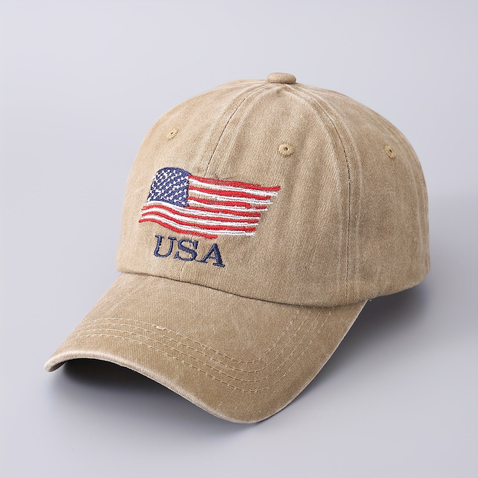 US Flag Pattern Baseball Cap for Men