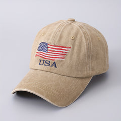 US Flag Pattern Baseball Cap for Men