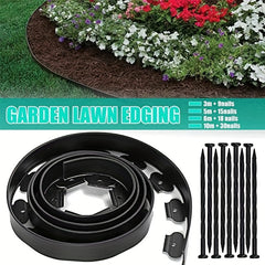 Flexible Plastic Lawn Edging 20 Feet