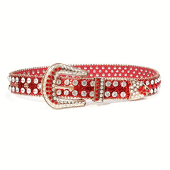 Rhinestone Buckle Belt for Girls and Boys