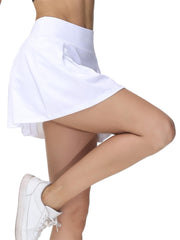 Pleated Tennis Skirt Women's Athletic Golf Skort Running Activewear