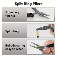 38g Ultralight Stainless Steel Split Ring Opener Fishing Plier