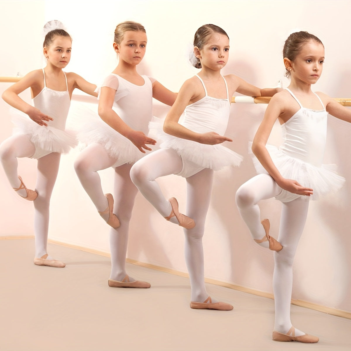 Kids Ballet Dancing Shoes - Soft & Breathable for Girls & Boys