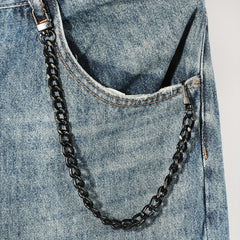 Iron Alloy Pants Chain Rock Punk Trousers Pants Jean Chain Men's HipHop Jewelry