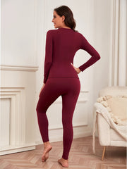 Plush Lined Thermal Shirt for Women