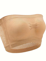 Soft Seamless Strapless Bandeau Bra Women's Lingerie