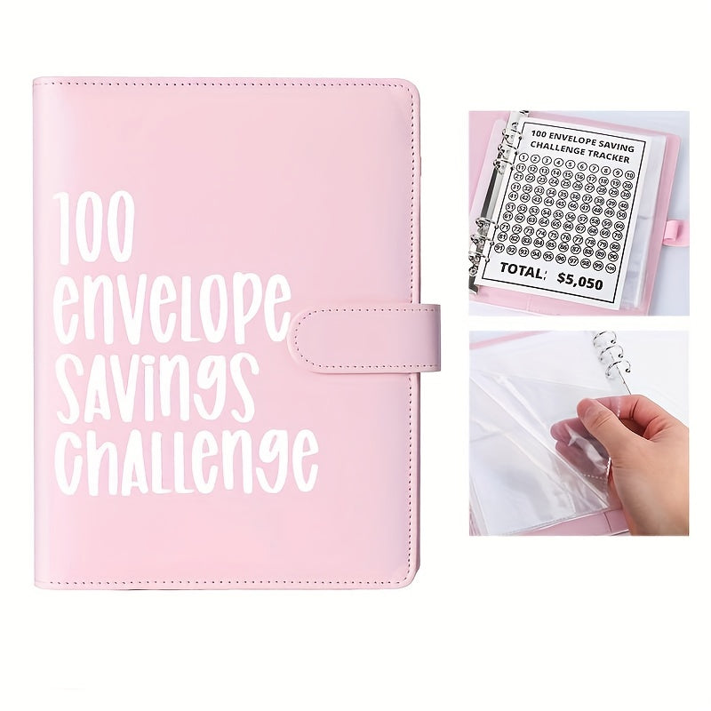 100 Envelope Challenge Binder Easy Way To Save Budget Binder With Envelopes