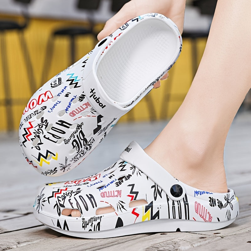 Men's Garden Clogs Comfortable Slippers Lightweight Sandals