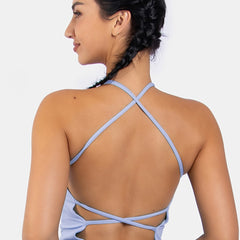Sexy Backless Sports Bra for Yoga Gym Workouts Stylish Supportive Stretchy