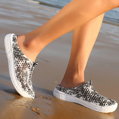 Women's Flower Pattern Waterproof Summer Clogs Garden Slippers