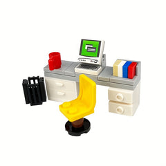 Building Blocks Toy Home Decoration Indoor Small Scene Office Desk