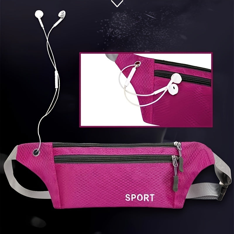Waterproof Running Waist Bag Breathable Fanny Pack Anti Theft Phone Storage