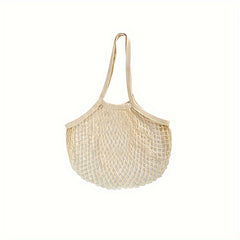Reusable Fruit String Grocery Shopper Cotton Tote Bag