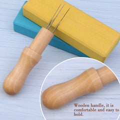 3pc Felting Needle Set with Finger Protector