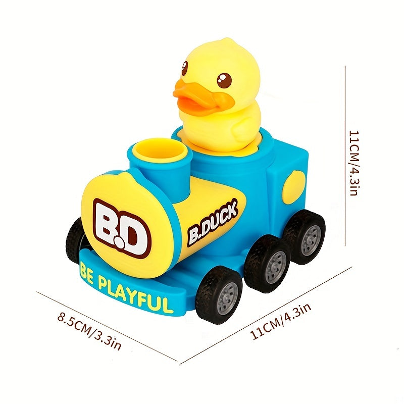 The Inertia Car - Kids Toy Vehicle with Easy Push and Go Action