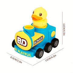 The Inertia Car - Kids Toy Vehicle with Easy Push and Go Action