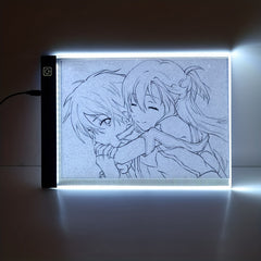 A4 Digital Graphics Tablet LED Light Box Pad