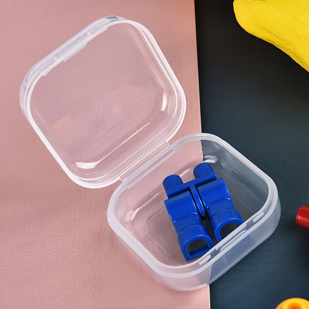 12pcs Clear Storage Box Beads Container Case Organizer