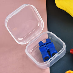 12pcs Clear Storage Box Beads Container Case Organizer