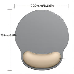Ergonomic Wrist Mousepad with Gel Memory Foam Support