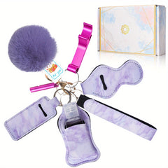 Safety Keychain Self Defense Keychain With Whistle Gift For Women Kids