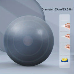 Explosion Proof Yoga Ball for Fitness Training, Men & Women