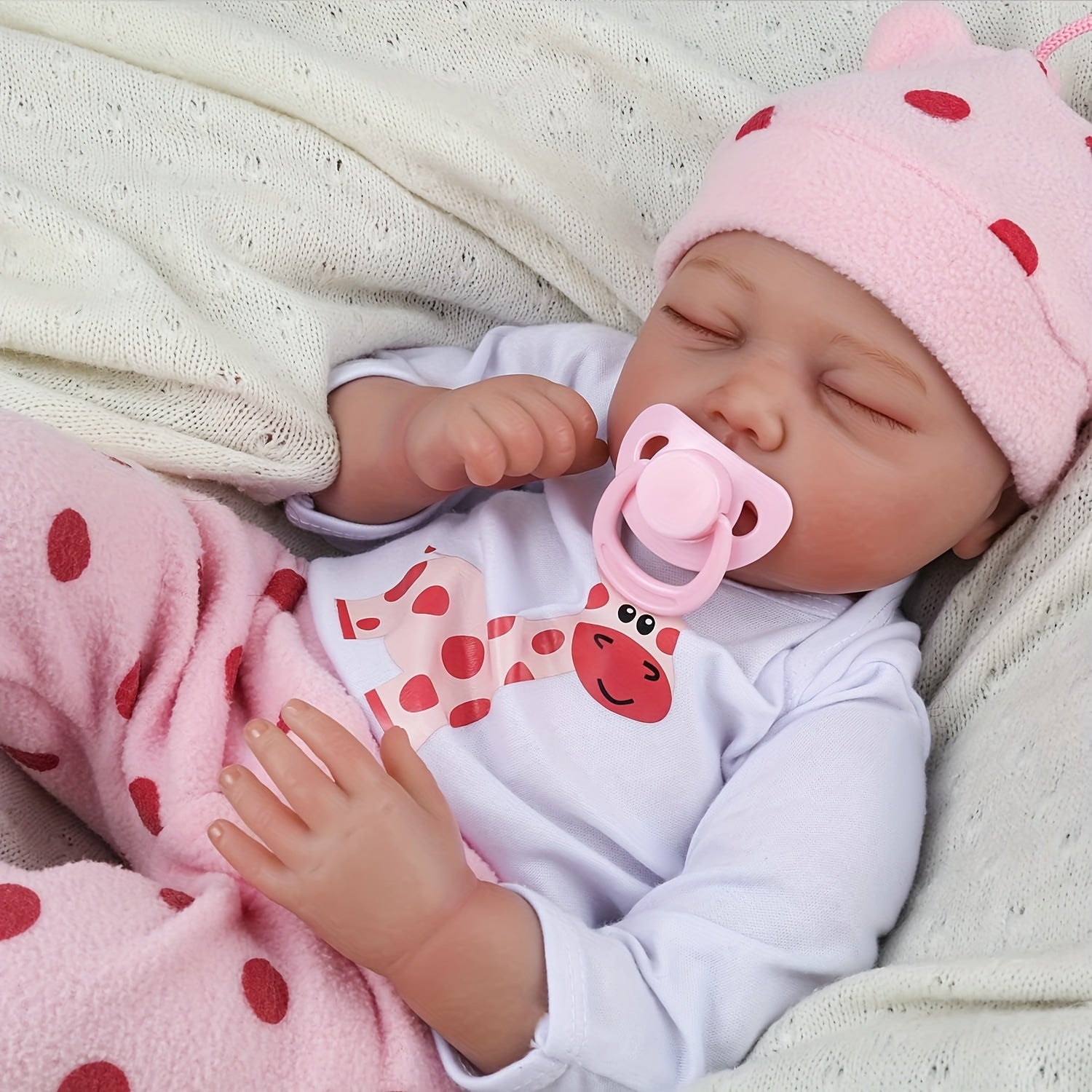 Realistic Reborn Baby Doll Lifelike Newborn Girl Toy With Realistic Features