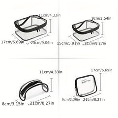 Travel Toiletry Bag Waterproof Zip Carry On Organizer