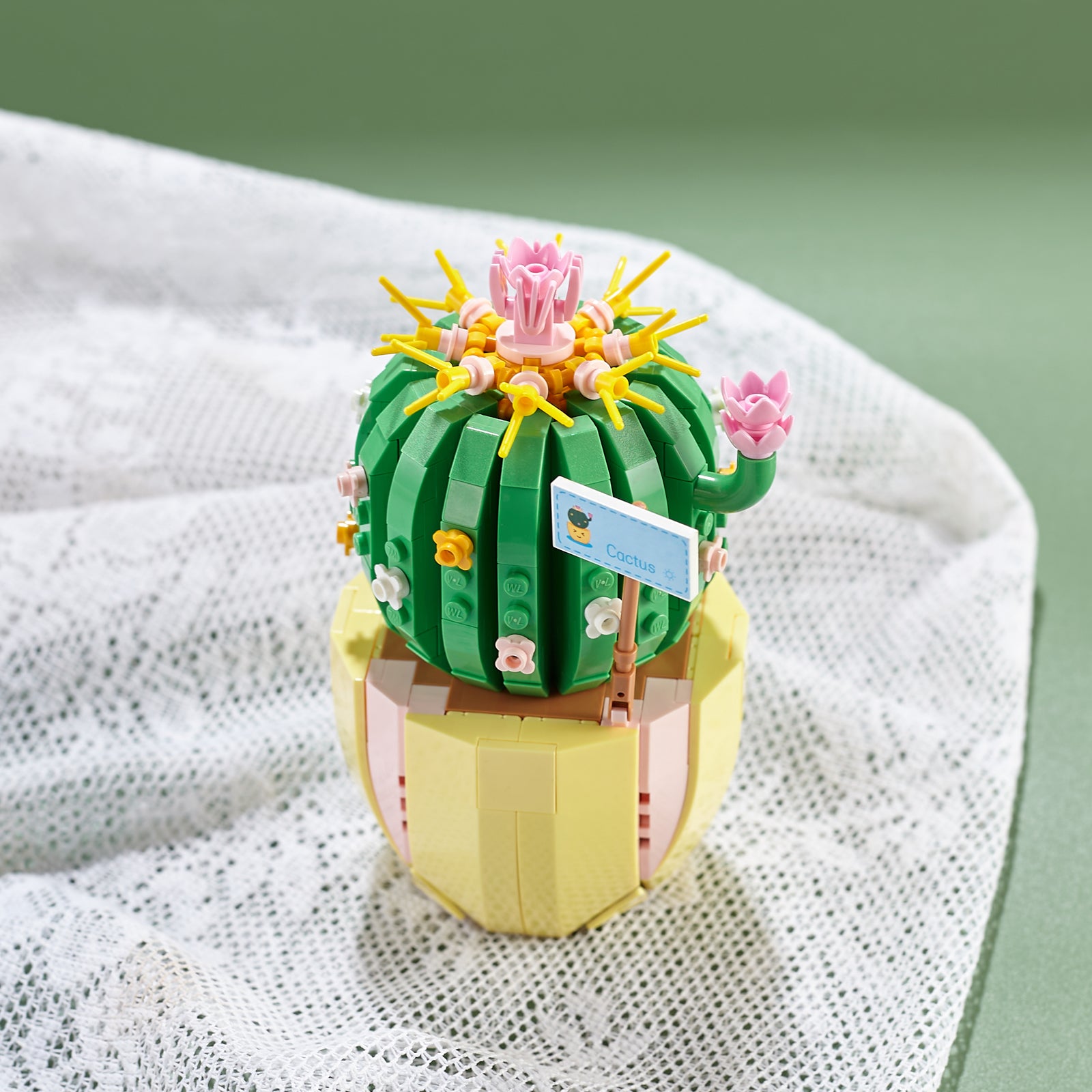 Create Your Cactus Garden with Flower Building Blocks