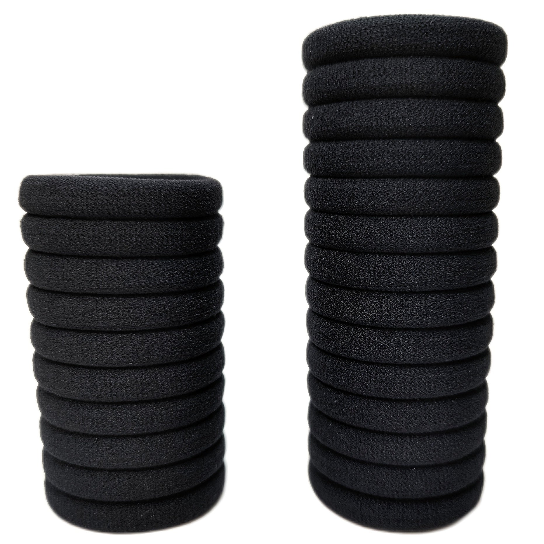 20 Pcs Large Elastic Hair Ties for Women - No Hair Damage - Girls Hair Rope