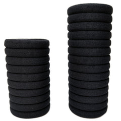 20 Pcs Large Elastic Hair Ties for Women - No Hair Damage - Girls Hair Rope