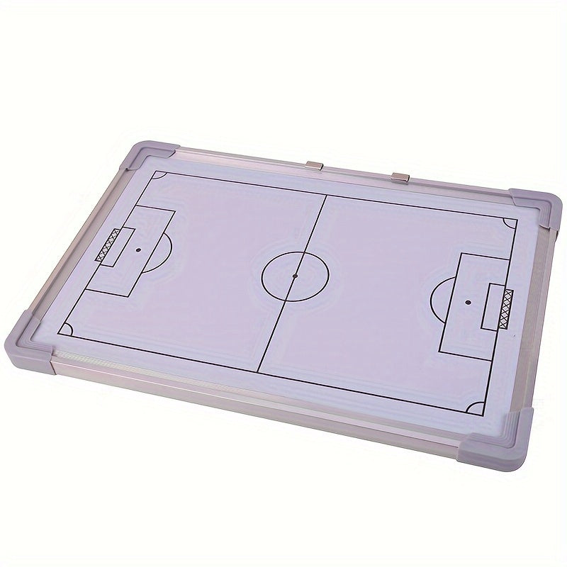 Football Tactical Board Aluminum Frame Magnetic Wall Mounted
