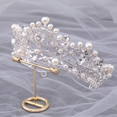 Rhinestone Crown Hairband Bridal Wedding Tiara