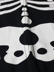 Skeleton Bodysuit Hoodie Bone Skull Jumpsuit Punk Goth Suit