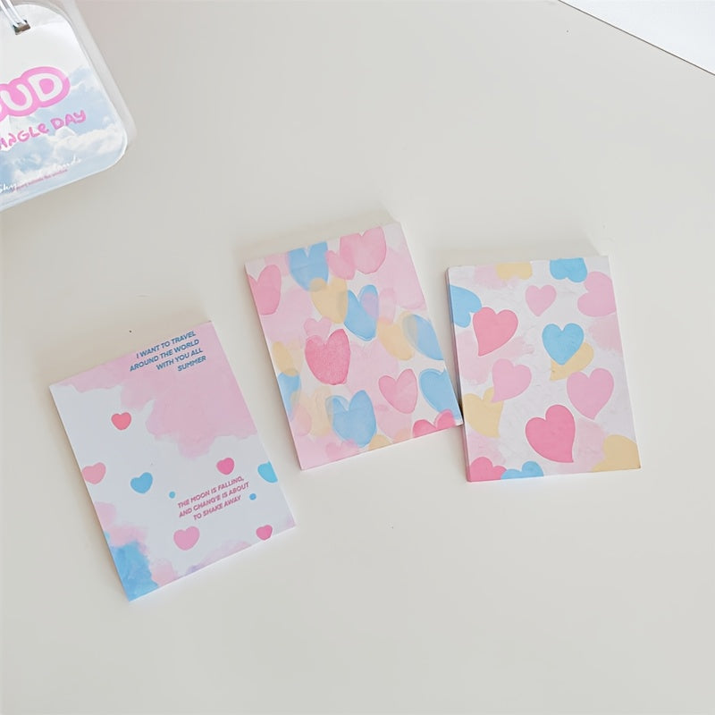 Heart Sticky Notes - Add Love to Your Messages