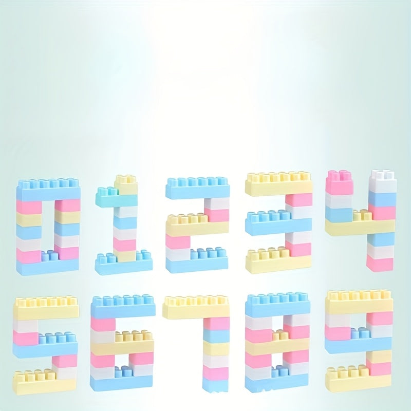 Macaron Colors Building Blocks Toy for Brain Development