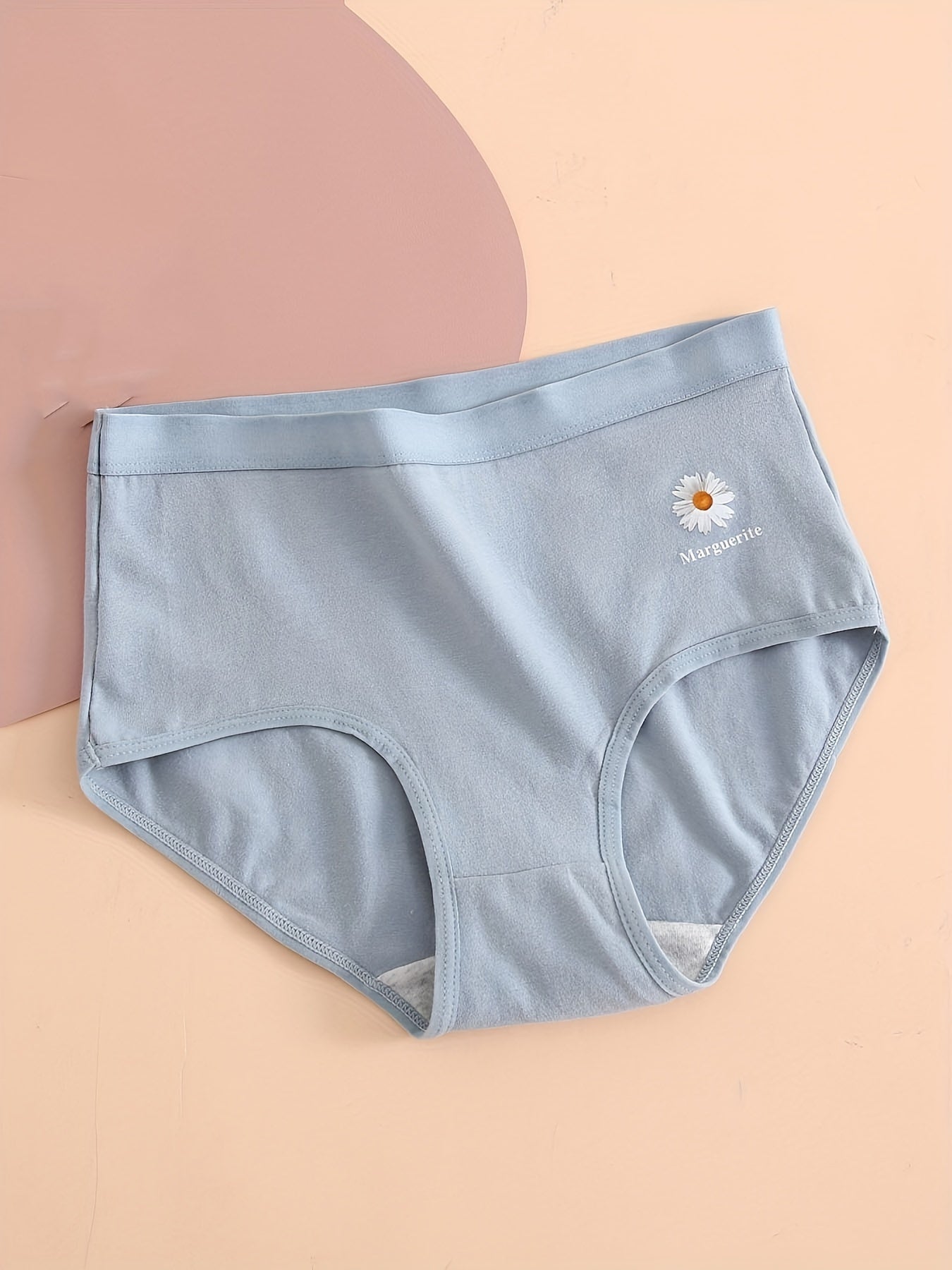 5pcs Cartoon Print Briefs Women's Lingerie & Underwear