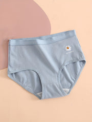 5pcs Cartoon Print Briefs Women's Lingerie & Underwear