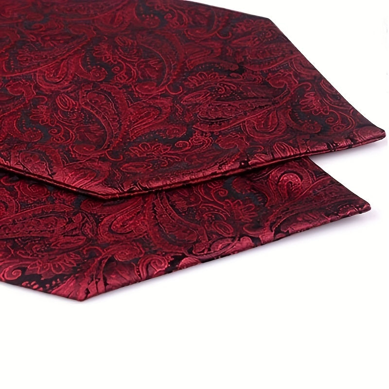 Retro Pattern Neck Scarf for Men