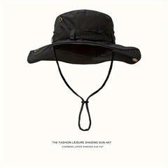 Boonie Hat with Drawstring for Outdoor Activities