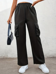 Y2K High Waist Cargo Pants for Women