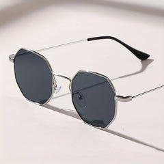 Geometric Frame Sunglasses Wrap Around Glasses UV400