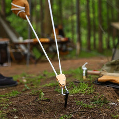 6mm Diameter 5m Long Pulley Adjust Wind Rope for Tent & Canopy