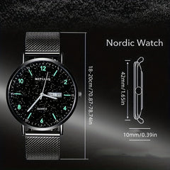 Ultra Thin Waterproof Student Watch
