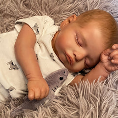19inch Reborn Baby Doll Lifelike Newborn Soft Touch Hand Painted Art Doll