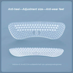 1 Pair Silicone Heel Stickers Heels Grips Non Slip Inserts Pads Foot Care